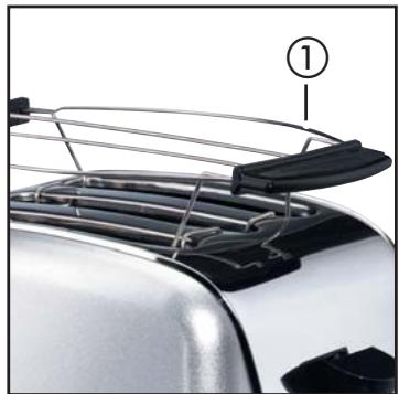KOMPERNASS BIFINETT KH 1203 GRILLE-PAIN CLASSIQUE A COMPARTIMENT TRIPLE - 7