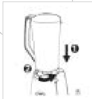 KOMPERNASS BIFINETT KH 700 ROBOT DE CUISINE UNIVERSEL - Opgepast: - 2