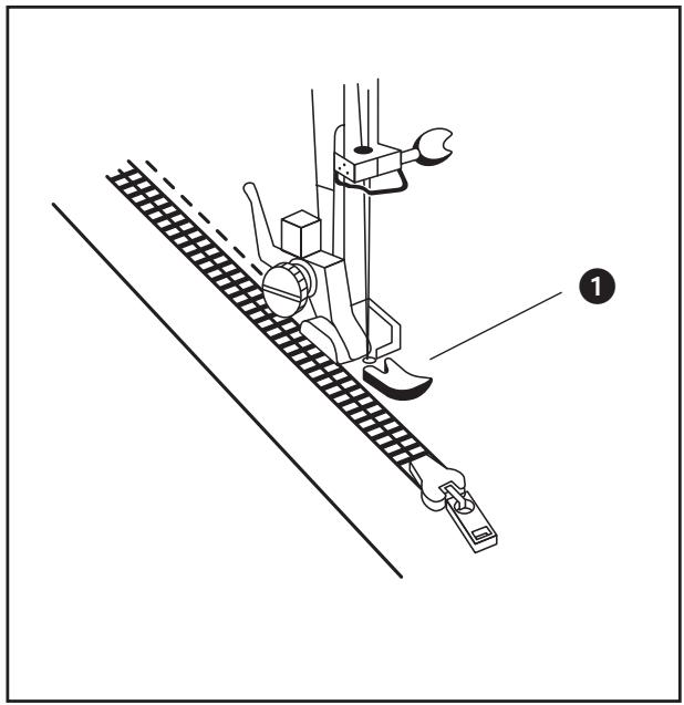 KOMPERNASS EBENCH E-2073 - O) Coudre "bord à bord - 1