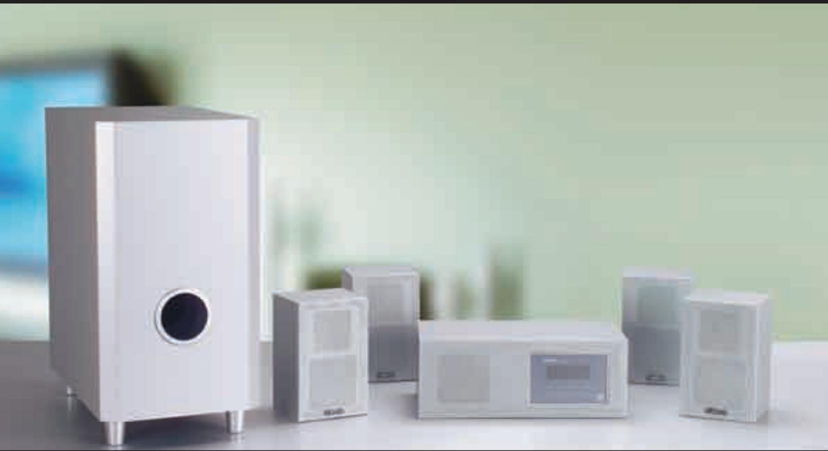 KOMPERNASS EBENCH KH 2222 SURROUND SOUND SYSTEM - Gebruiksaanwijzing - 1