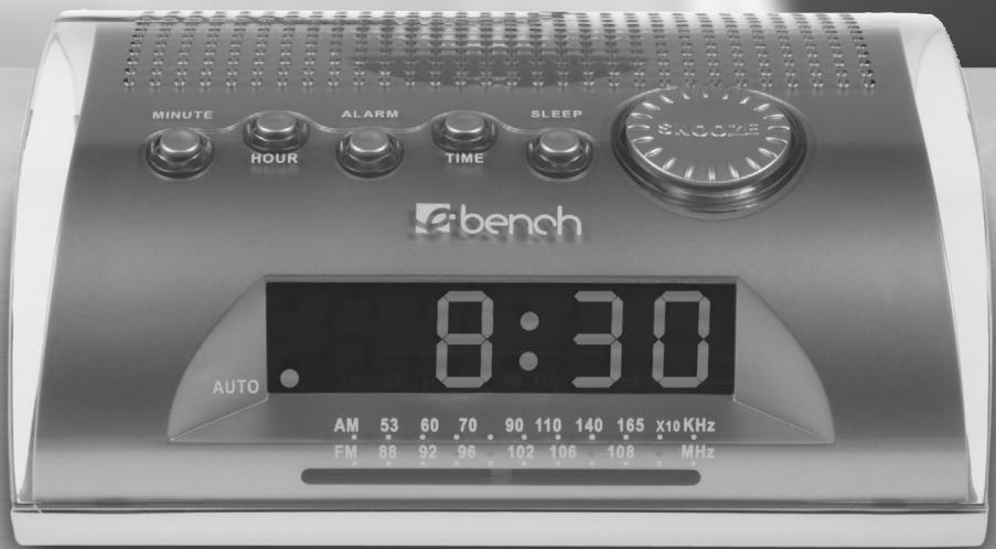 KOMPERNASS EBENCH KH 2274 RADIO-REVEIL - 1