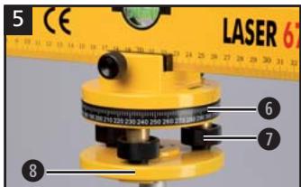 KOMPERNASS KH 4008 NIVEAU LASER A BULLE - 6