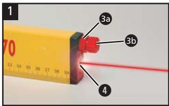 KOMPERNASS KH 4008 NIVEAU LASER A BULLE - 2