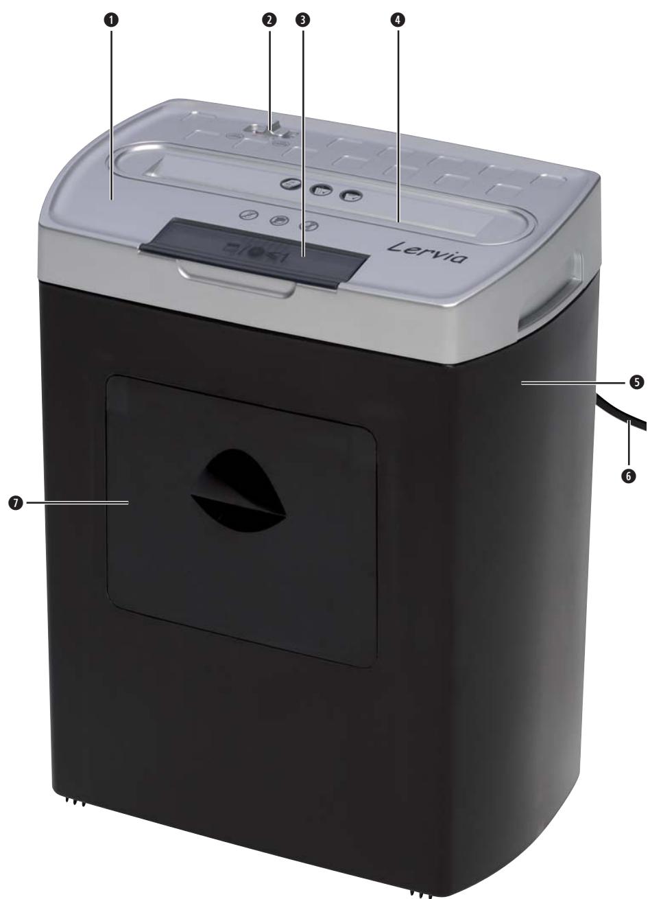 KOMPERNASS LERVIA KH 4405 DESTRUCTEUR DE DOCUMENTS - 1