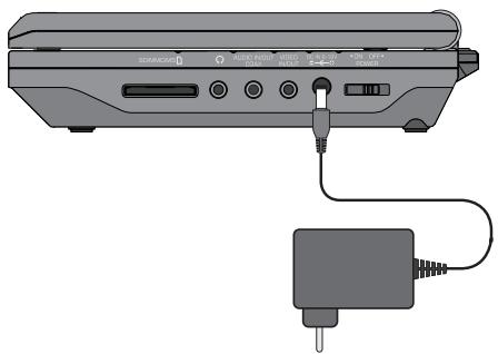 KOMPERNASS SILVERCREST KH 6500 LECTEUR DVD MOBILE - Aansluiting op het stroomnet - 1