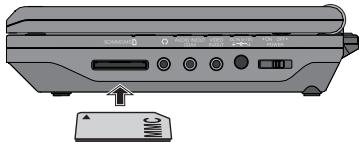 KOMPERNASS SILVERCREST KH 6500 LECTEUR DVD MOBILE - MMC-geheugenkaart - 1
