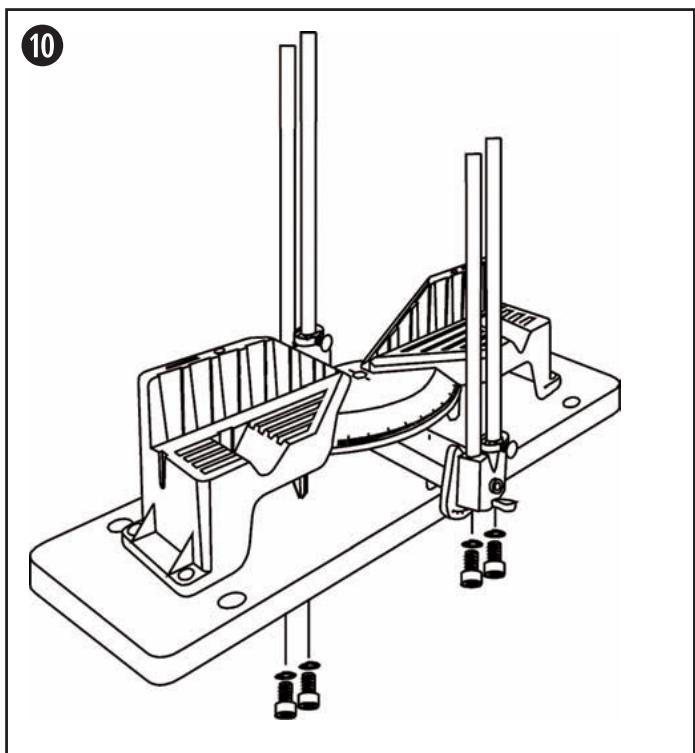 KOMPERNASS KH 2909 COMPOUND MITRE SAW - Réglage de l'angle de coupe - 2