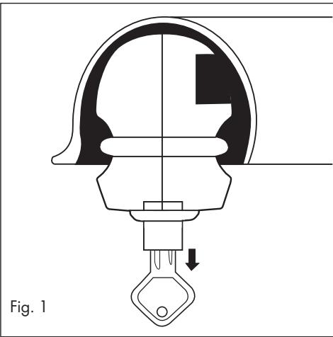 KOMPERNASS KH 4097 TRAILER ANTI-THEFT DEVICE - Insérer l'antivol pour remorque - 1