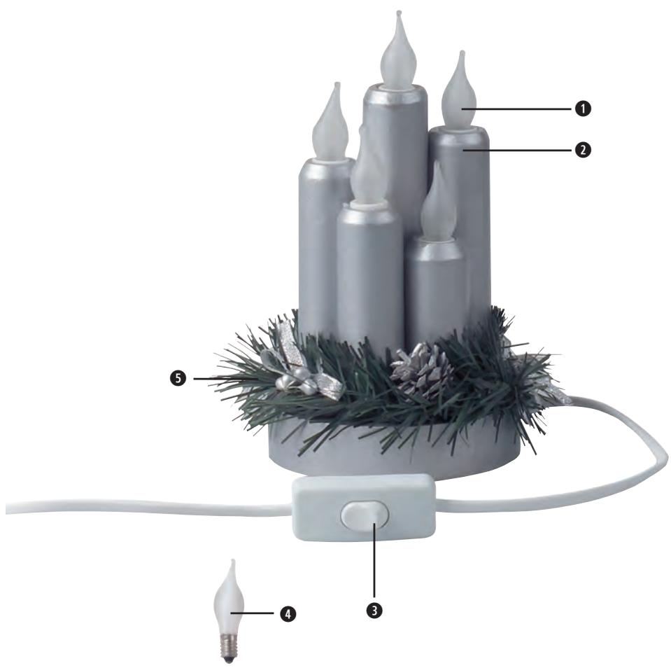 KOMPERNASS KH 4146 CHRISTMAS PYRAMID - 1