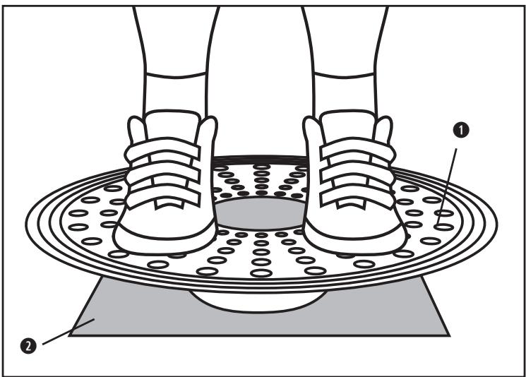 KOMPERNASS KH 6004 BALANCE TRAINER - Entraînement - 1