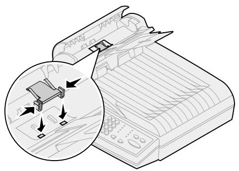 LEXMARK OPTRAIMAGE 242/232 (OCT 2000) - Replacing the ADF pad assembly - 2