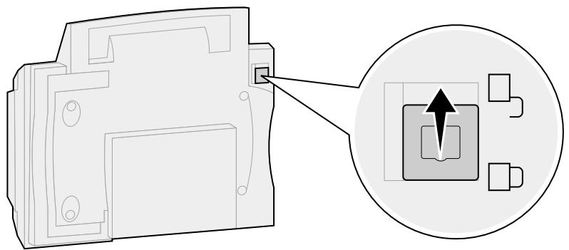 LEXMARK OPTRAIMAGE 443/433 (NOV 2000) - Step 3: Unlock the scan unit - 1