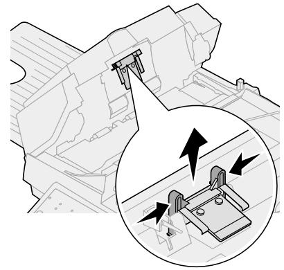 LEXMARK OPTRAIMAGE 443/433 (NOV 2000) - Replacing the ADF pad assembly - 1