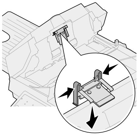 LEXMARK OPTRAIMAGE 443/433 (NOV 2000) - Replacing the ADF pad assembly - 2
