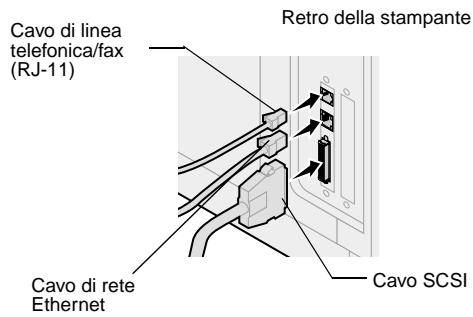 LEXMARK OPTRAIMAGE 443/433 (NOV 2000) - Impostazioni degli interrupttori SCSI - 2