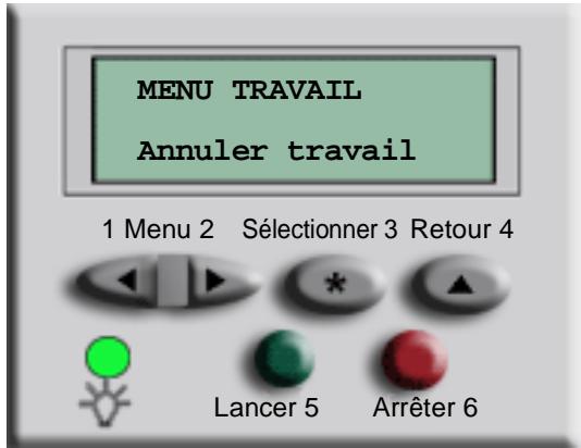LEXMARK 5500 MFP OPTION - ...pendant l'impression des copies - 1