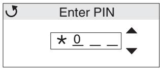 LEXMARK C522 - Saisie d'un numéro d'identification personnel (code PIN) - 2