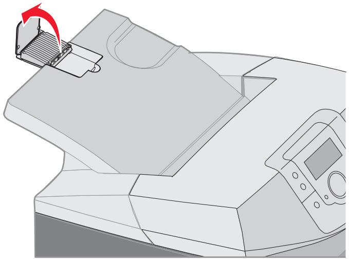 LEXMARK C522 - Utilisation de la butée de support - 5