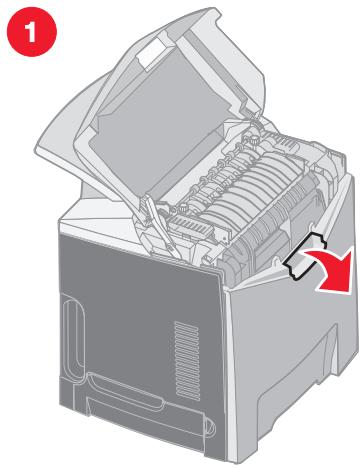 LEXMARK C522 - Elimination des bourages des recto verso - 3