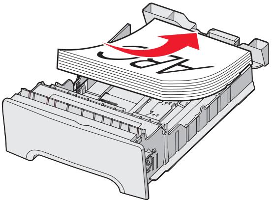 LEXMARK C522 - Chargement du tiroir standard - 5