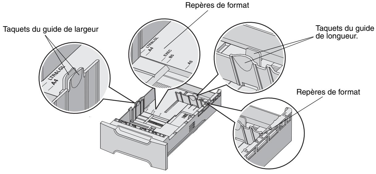 LEXMARK C522 - Chargement du tiroir 500 feuilles optionnel - 1