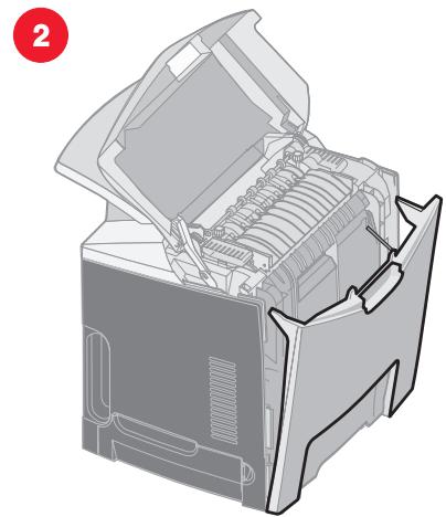 LEXMARK C522 - Elimination des bourages des recto verso - 4