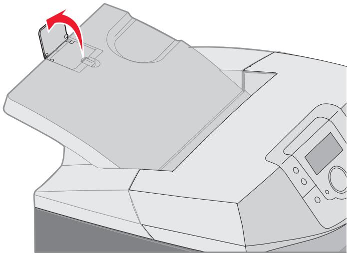 LEXMARK C522 - Utilisation de la butée de support - 2
