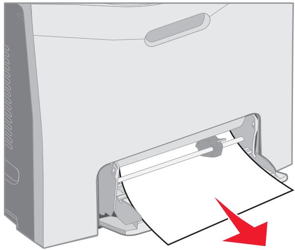 LEXMARK C522 - Elimination des bourages du chargeur multifonction - 1