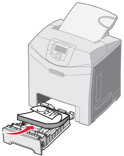 LEXMARK C522 - Impression recto verso sur papier à en-tête - 1