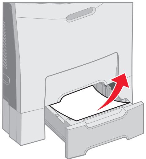 LEXMARK C522 - Elimination d'un bourrage dans le tiroir 500 feuilles optionnel (Tiroir 2) - 1
