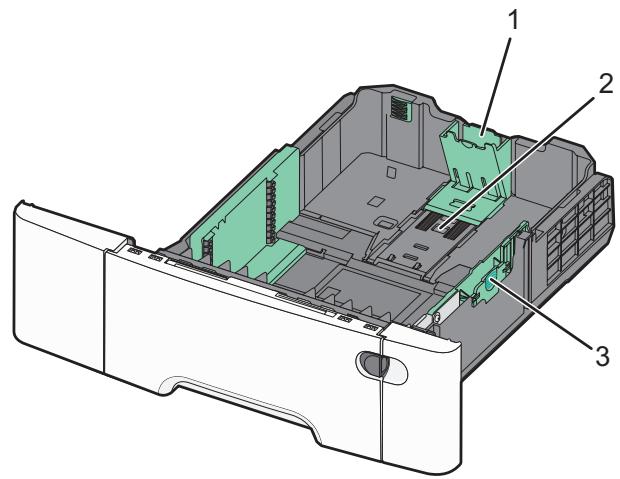 LEXMARK C540 - Chargement du double bac 650 feuilles optionnel - 1