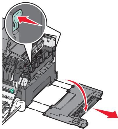 LEXMARK C540 - Remplacement de la bouteille de récapération de toner - 5