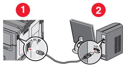 LEXMARK C540 - Installation d'une imprimante sur un réseau sans fil (Windows) - 5