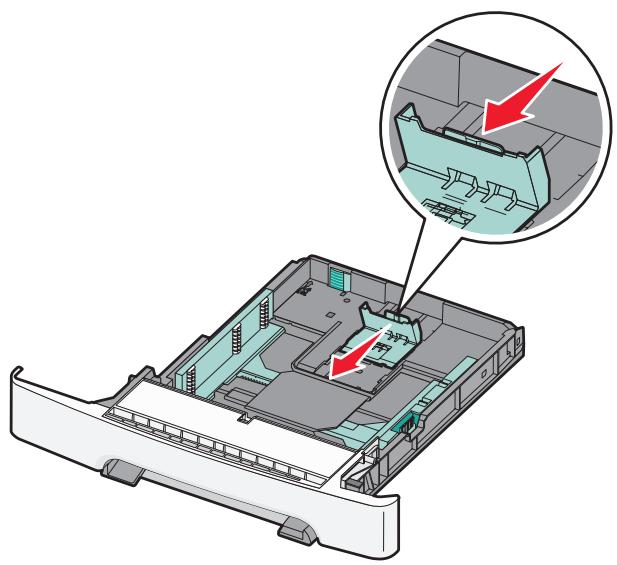 LEXMARK C540 - Chargement du tiroir 250 feuilles standard - 2
