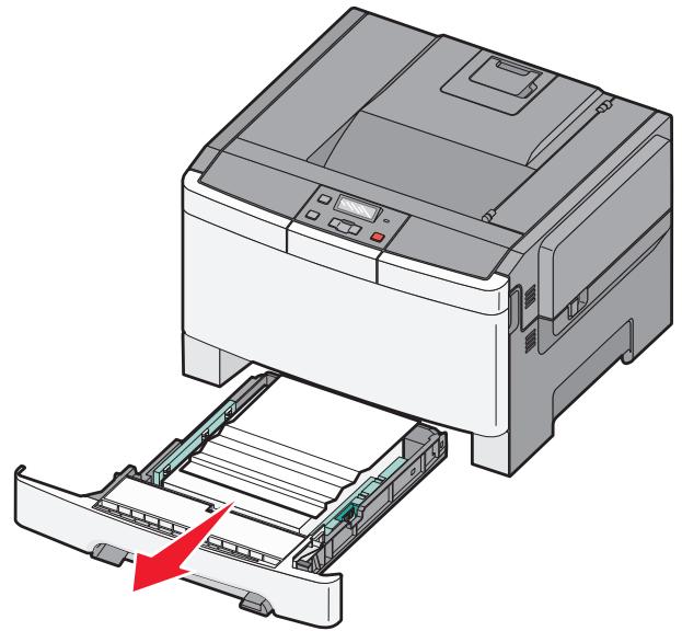 LEXMARK C540 - Bourrage papier - 1
