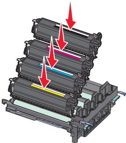 LEXMARK C540 - Remplacement d'un kit de traitement d/images en noir et blanc et en couleur - 9