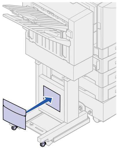 LEXMARK C910 - Fixation de la pochette pour le livre relativ à l'unité de finition - 2
