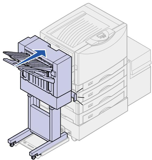 LEXMARK C910 - Alignment de l'unité de finition et de l'imprimante - 2