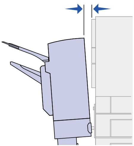 LEXMARK C910 - Alignment des parties latérales de l'unité de finition - 1