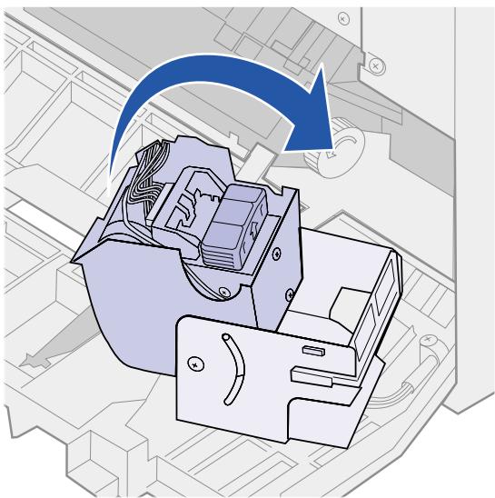 LEXMARK C910 - Elimination des bourrages d'agrafes - 9