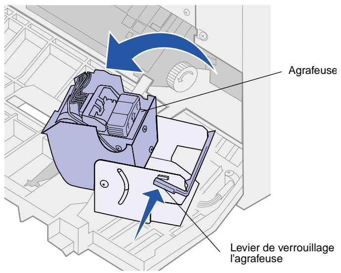 LEXMARK C910 - Elimination des bourrages d'agrafes - 3