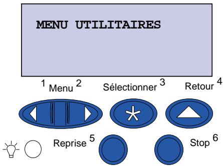 LEXMARK C910 - Impression de la page des paramètres de menus - 1