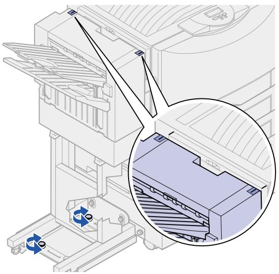 LEXMARK C910 - Réglage de la perforation - 4