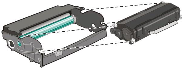 LEXMARK E260D - Remplacer photoconducteur - 7