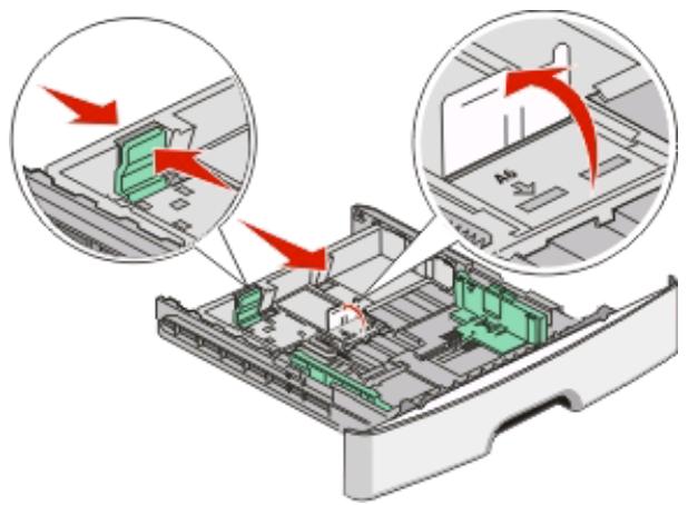 LEXMARK E260D - Chargement du tiroir 250 feuilles standard - 6