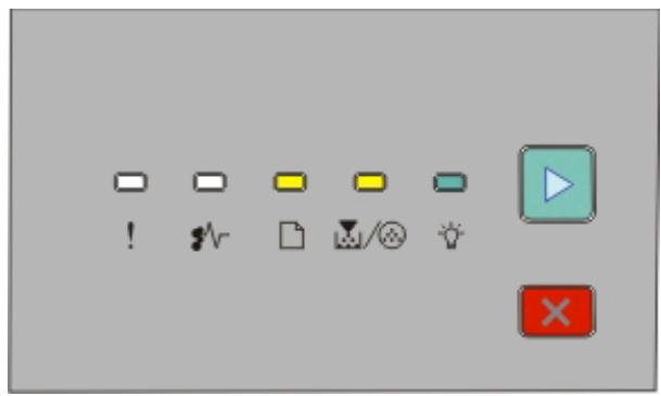 LEXMARK E260D - Identification des problèmes de qualité d'impression - 1
