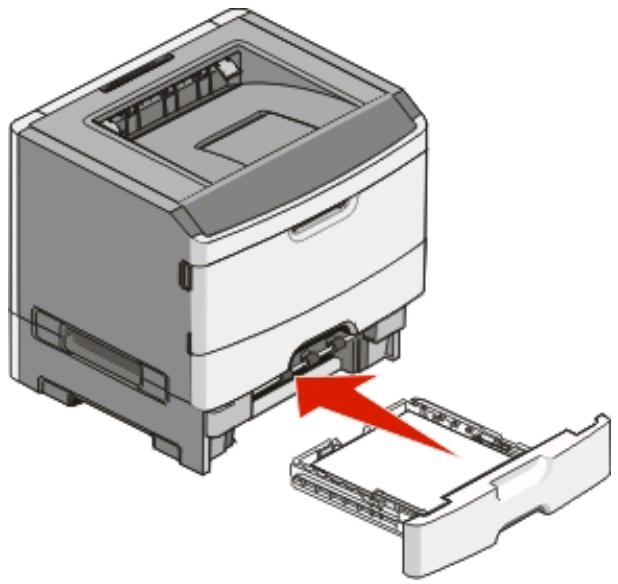 LEXMARK E260D - Chargement du tiroir 250 ou 550 feuilles optionnel - 2