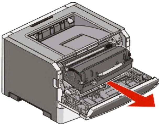 LEXMARK E260D - Elimination des bourrages derrière le kit du photoconducteur et la cartouche de toner - 2