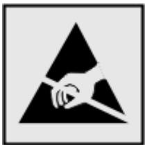 LEXMARK E260D - Avis relatif à l'électricité statique - 1