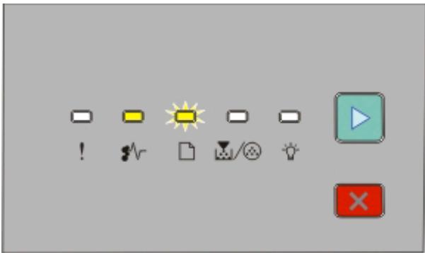 LEXMARK E260D - Présentation des voyants de bourrages papier et accès aux zones de bourrage - 4